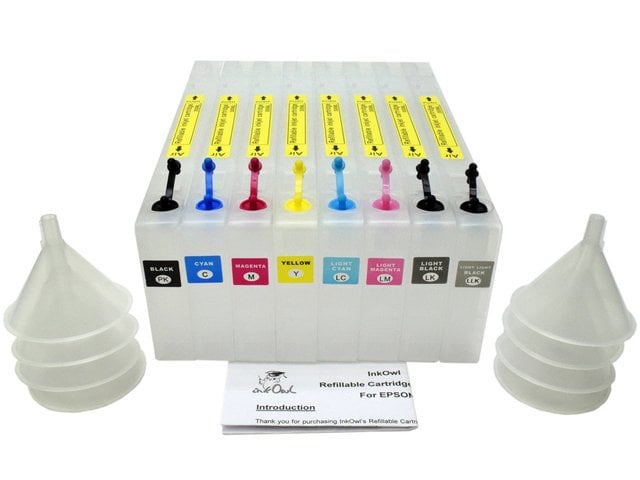 Refillable Cartridge Set for EPSON Stylus Pro 4800